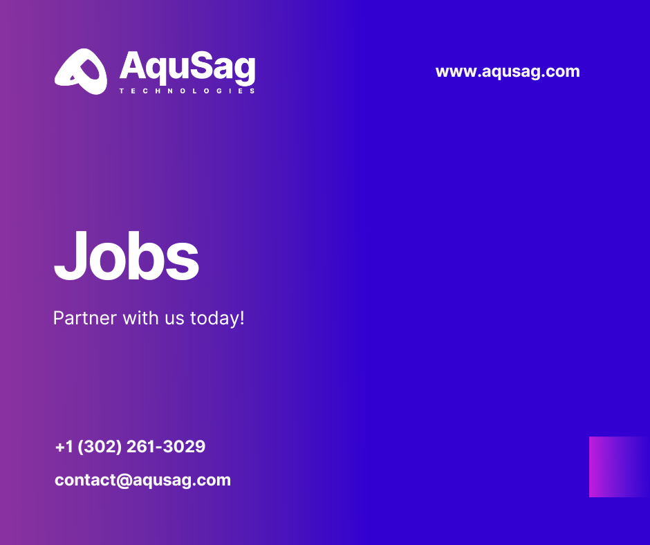 Jobs At Aqusag Start Your Career In Web Development Jobs at aqusag start your career in web development