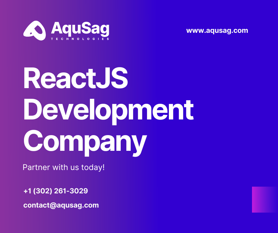 Expert React.js Development Services | Aqusag React.js Solutions